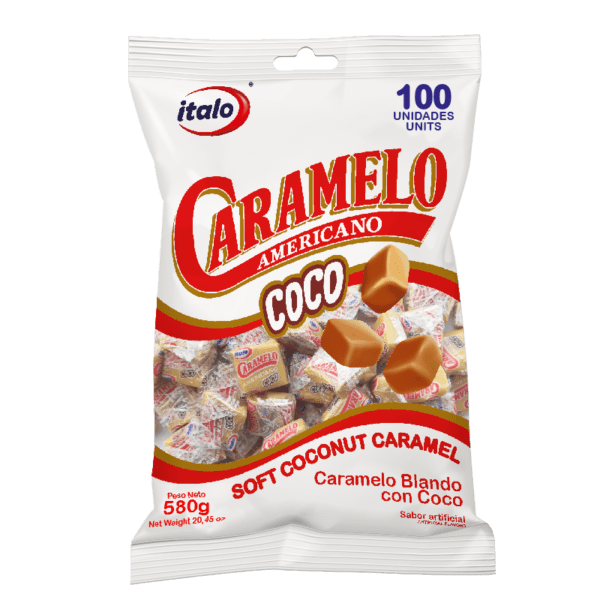 Caramelo de coco Bx100