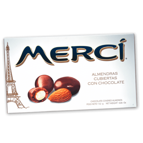 Merci Almendras con chocolate  132gr